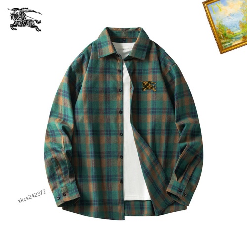 Replica Burberry Shirts Long Sleeved For Men #1260332, $40.00 USD, [ITEM#1260332], Replica Burberry Shirts outlet from China