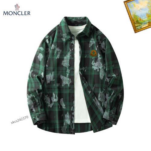 Replica Moncler Shirts Long Sleeved For Men #1260342, $40.00 USD, [ITEM#1260342], Replica Moncler Shirts outlet from China