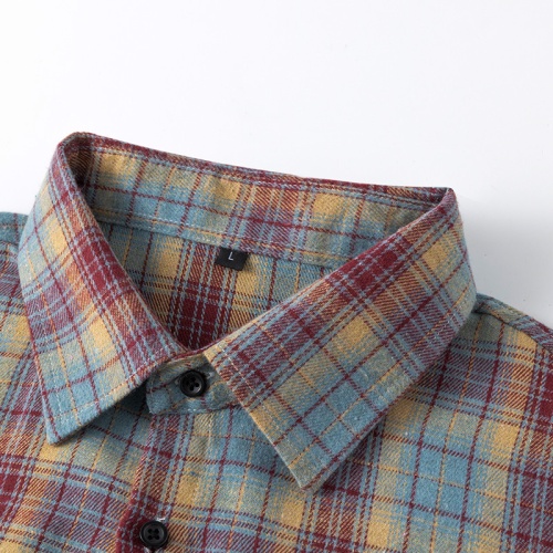 Replica Burberry Shirts Long Sleeved For Men #1260354 $40.00 USD for Wholesale