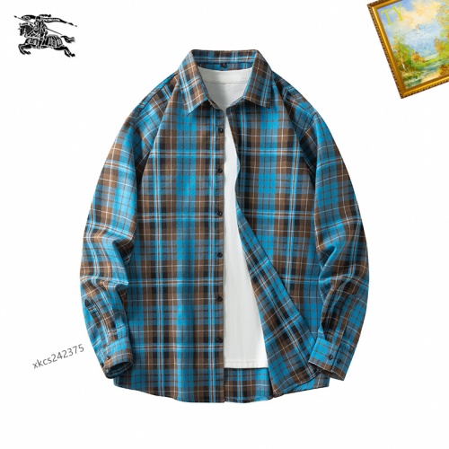 Replica Burberry Shirts Long Sleeved For Men #1260360, $40.00 USD, [ITEM#1260360], Replica Burberry Shirts outlet from China