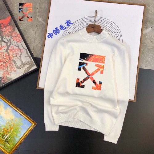 Replica Off-White Sweaters Long Sleeved For Men #1260402, $42.00 USD, [ITEM#1260402], Replica Off-White Sweaters outlet from China