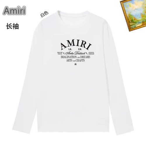 Replica Amiri T-Shirts Long Sleeved For Unisex #1260416, $34.00 USD, [ITEM#1260416], Replica Amiri T-Shirts outlet from China