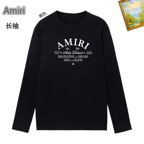 Replica Amiri T-Shirts Long Sleeved For Unisex #1260417, $34.00 USD, [ITEM#1260417], Replica Amiri T-Shirts outlet from China