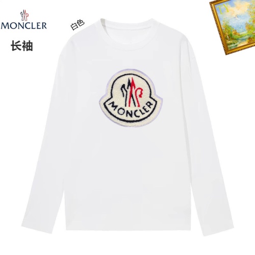 Replica Moncler T-Shirts Long Sleeved For Unisex #1260428, $34.00 USD, [ITEM#1260428], Replica Moncler T-Shirts outlet from China