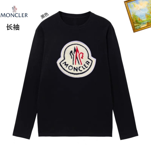 Replica Moncler T-Shirts Long Sleeved For Unisex #1260429, $34.00 USD, [ITEM#1260429], Replica Moncler T-Shirts outlet from China