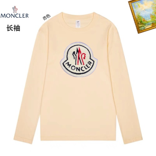 Replica Moncler T-Shirts Long Sleeved For Unisex #1260430, $34.00 USD, [ITEM#1260430], Replica Moncler T-Shirts outlet from China