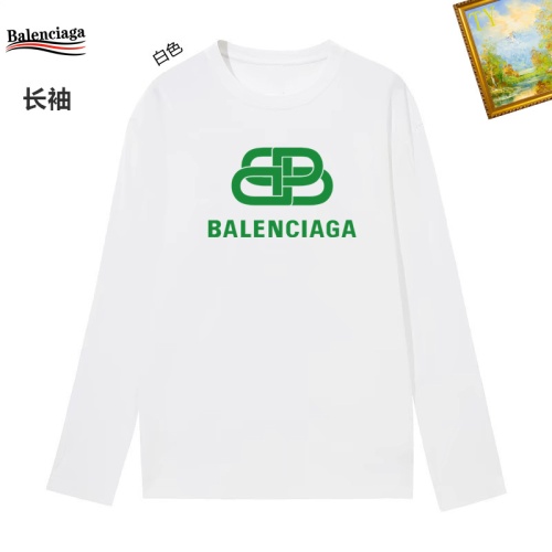 Replica Balenciaga T-Shirts Long Sleeved For Unisex #1260432, $34.00 USD, [ITEM#1260432], Replica Balenciaga T-Shirts outlet from China