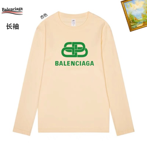 Replica Balenciaga T-Shirts Long Sleeved For Unisex #1260434, $34.00 USD, [ITEM#1260434], Replica Balenciaga T-Shirts outlet from China