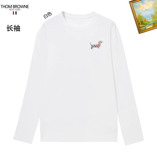 Replica Thom Browne TB T-Shirts Long Sleeved For Unisex #1260444, $34.00 USD, [ITEM#1260444], Replica Thom Browne TB T-Shirts outlet from China