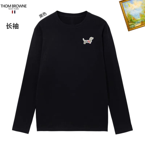 Replica Thom Browne TB T-Shirts Long Sleeved For Unisex #1260445, $34.00 USD, [ITEM#1260445], Replica Thom Browne TB T-Shirts outlet from China