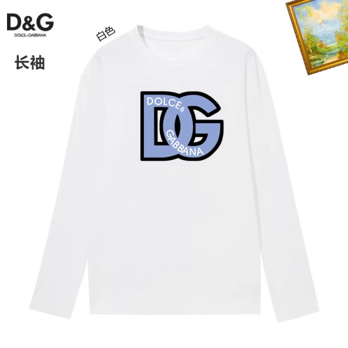 Replica Dolce &amp; Gabbana D&amp;G T-Shirts Long Sleeved For Unisex #1260468, $34.00 USD, [ITEM#1260468], Replica Dolce &amp; Gabbana D&amp;G T-Shirts outlet from China