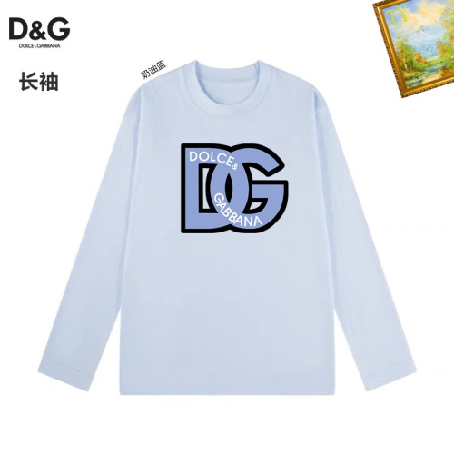 Replica Dolce &amp; Gabbana D&amp;G T-Shirts Long Sleeved For Unisex #1260471, $34.00 USD, [ITEM#1260471], Replica Dolce &amp; Gabbana D&amp;G T-Shirts outlet from China