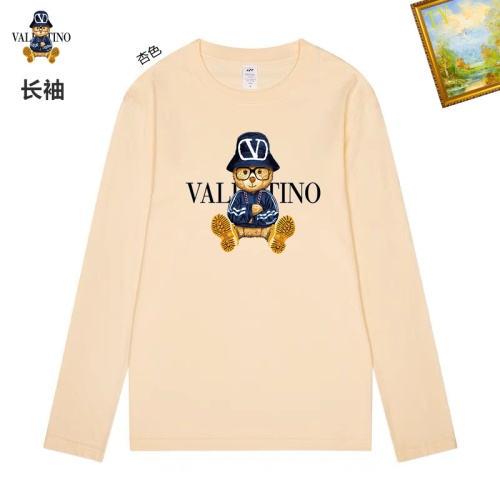 Replica Valentino T-Shirts Long Sleeved For Unisex #1260482, $34.00 USD, [ITEM#1260482], Replica Valentino T-Shirts outlet from China