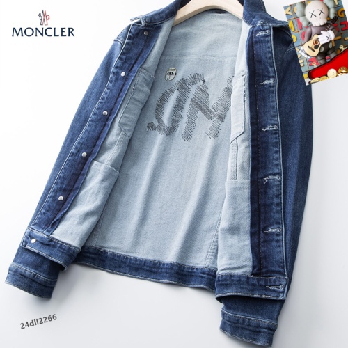 Replica Moncler Jackets Long Sleeved For Men #1260525 $68.00 USD for Wholesale