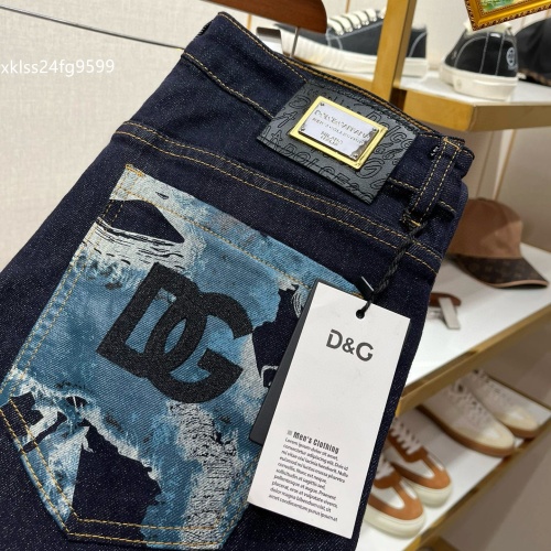 Replica Dolce &amp; Gabbana D&amp;G Jeans For Men #1260653, $48.00 USD, [ITEM#1260653], Replica Dolce &amp; Gabbana D&amp;G Jeans outlet from China