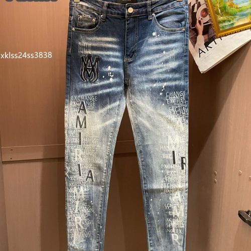 Replica Amiri Jeans For Men #1260692, $48.00 USD, [ITEM#1260692], Replica Amiri Jeans outlet from China