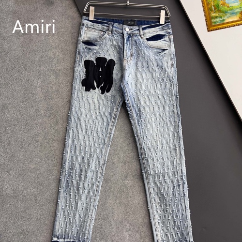 Replica Amiri Jeans For Men #1260694, $48.00 USD, [ITEM#1260694], Replica Amiri Jeans outlet from China