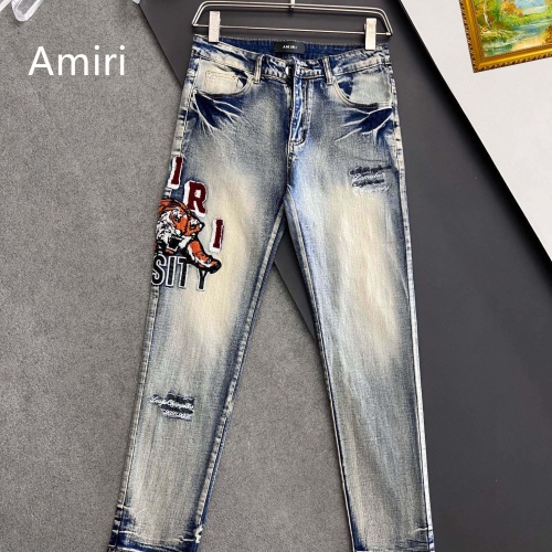 Replica Amiri Jeans For Men #1260695, $48.00 USD, [ITEM#1260695], Replica Amiri Jeans outlet from China