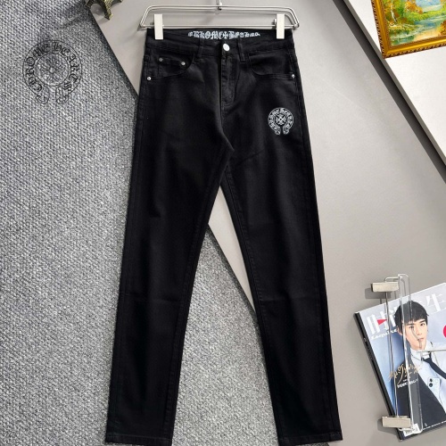 Replica Chrome Hearts Jeans For Men #1260697, $48.00 USD, [ITEM#1260697], Replica Chrome Hearts Jeans outlet from China