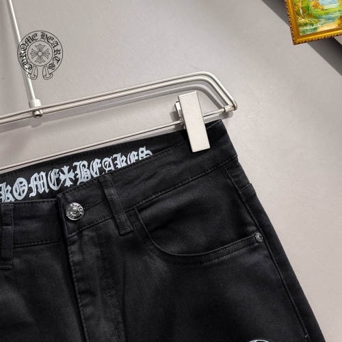 Replica Chrome Hearts Jeans For Men #1260697 $48.00 USD for Wholesale