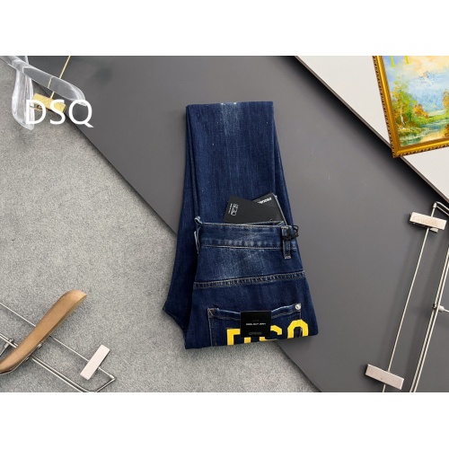 Replica Dsquared Jeans For Men #1260704 $48.00 USD for Wholesale