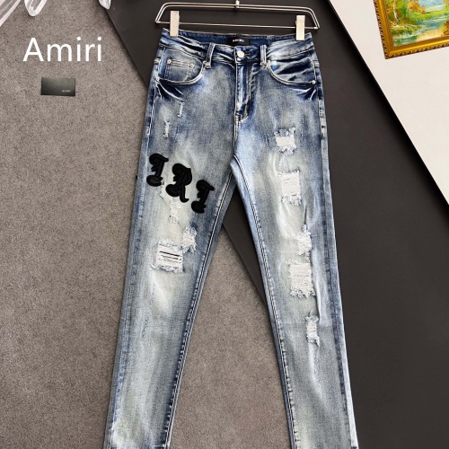 Replica Amiri Jeans For Men #1260709, $48.00 USD, [ITEM#1260709], Replica Amiri Jeans outlet from China