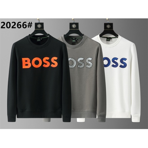 Replica Boss Hoodies Long Sleeved For Men #1260719 $36.00 USD for Wholesale