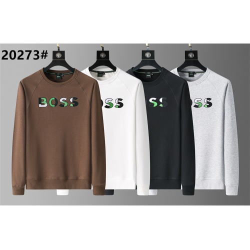 Replica Boss Hoodies Long Sleeved For Men #1260729 $36.00 USD for Wholesale