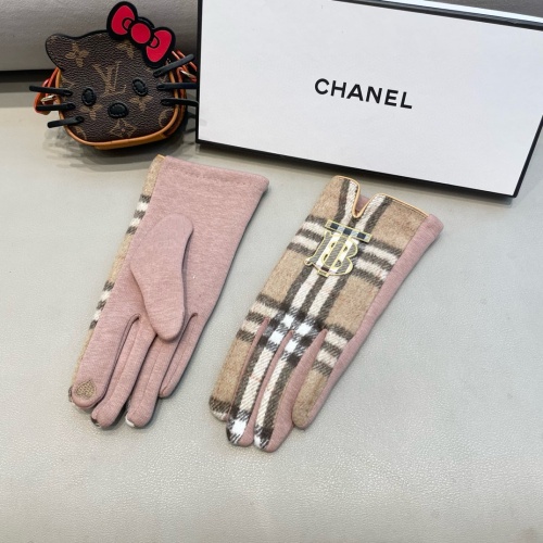 Replica Burberry Gloves #1260779 $40.00 USD for Wholesale