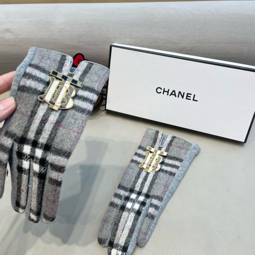 Replica Burberry Gloves #1260780 $40.00 USD for Wholesale