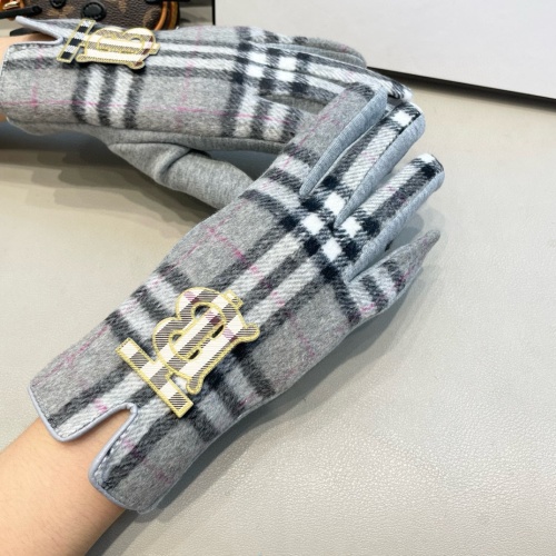 Replica Burberry Gloves #1260780 $40.00 USD for Wholesale