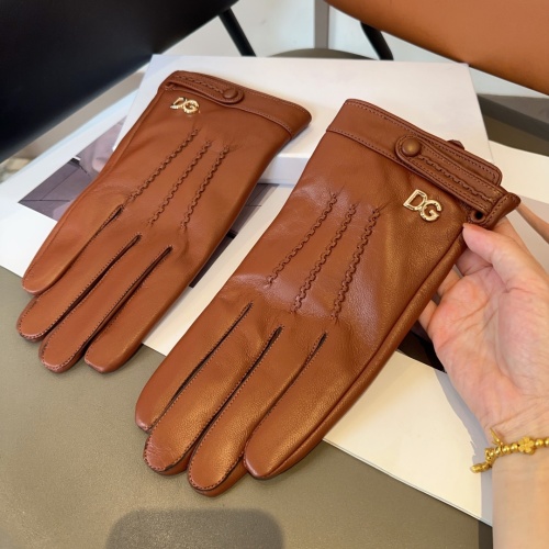 Replica Dolce &amp; Gabbana Gloves For Men #1260837, $48.00 USD, [ITEM#1260837], Replica Dolce &amp; Gabbana Gloves outlet from China