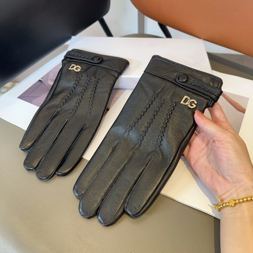 Replica Dolce &amp; Gabbana Gloves For Men #1260838, $48.00 USD, [ITEM#1260838], Replica Dolce &amp; Gabbana Gloves outlet from China