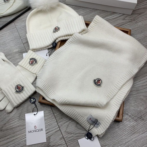 Replica Moncler Hat and Scarf and Glove Set #1260884 $76.00 USD for Wholesale