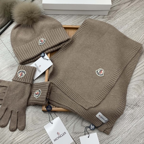 Replica Moncler Hat and Scarf and Glove Set #1260888 $76.00 USD for Wholesale