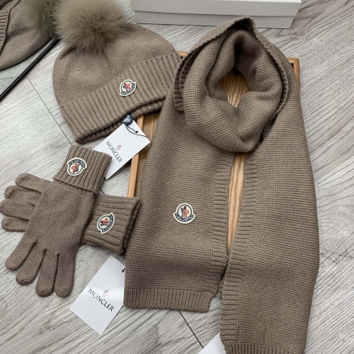 Replica Moncler Hat and Scarf and Glove Set #1260888 $76.00 USD for Wholesale