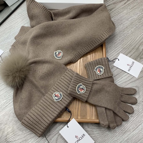 Replica Moncler Hat and Scarf and Glove Set #1260888 $76.00 USD for Wholesale