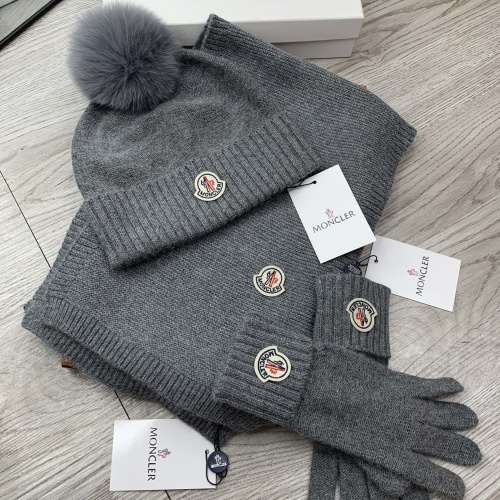 Replica Moncler Hat and Scarf and Glove Set #1260891, $76.00 USD, [ITEM#1260891], Replica Moncler Hat and Scarf and Glove Set outlet from China