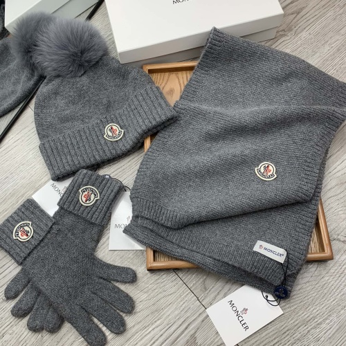 Replica Moncler Hat and Scarf and Glove Set #1260891 $76.00 USD for Wholesale