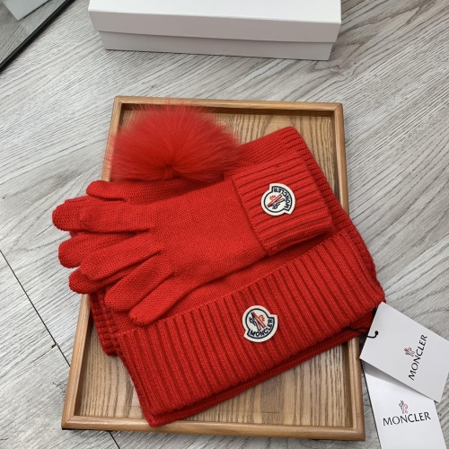 Replica Moncler Hat and Scarf and Glove Set #1260894 $76.00 USD for Wholesale