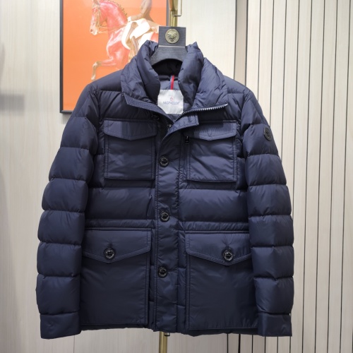 Replica Moncler Down Feather Coat Long Sleeved For Men #1260955 $235.00 USD for Wholesale