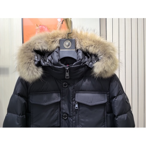 Replica Moncler Down Feather Coat Long Sleeved For Men #1260956 $235.00 USD for Wholesale