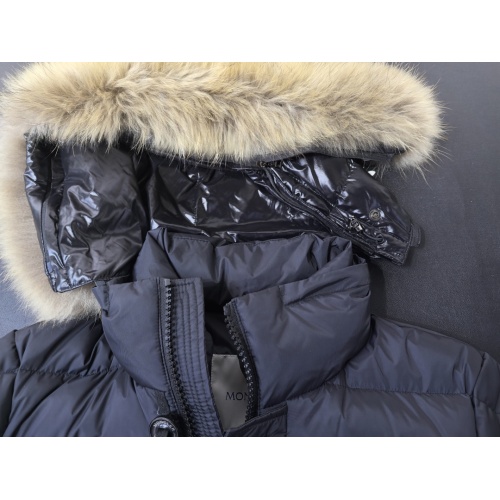 Replica Moncler Down Feather Coat Long Sleeved For Men #1260956 $235.00 USD for Wholesale