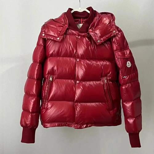 Replica Moncler Down Feather Coat Long Sleeved For Unisex #1260958, $185.00 USD, [ITEM#1260958], Replica Moncler Down Feather Coat outlet from China