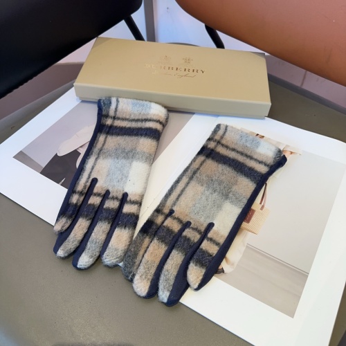 Replica Burberry Gloves #1261043 $34.00 USD for Wholesale