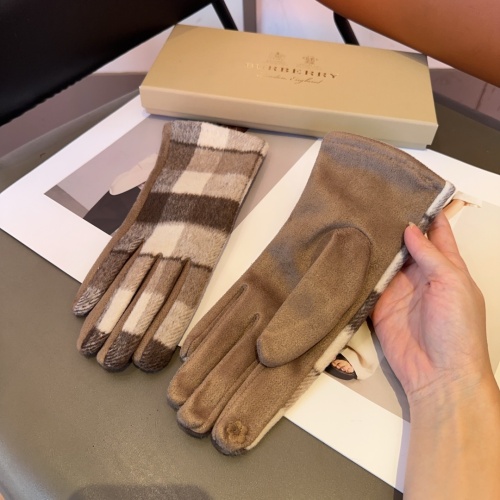 Replica Burberry Gloves #1261044 $34.00 USD for Wholesale