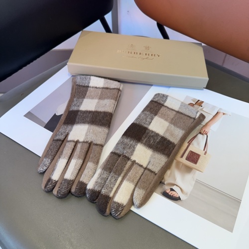 Replica Burberry Gloves #1261044 $34.00 USD for Wholesale