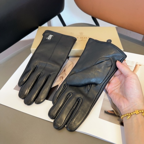 Replica Burberry Gloves #1261065 $42.00 USD for Wholesale