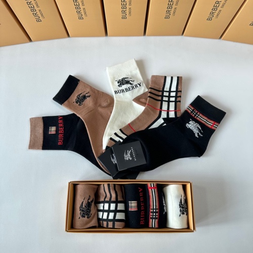 Replica Burberry Socks #1261089 $25.00 USD for Wholesale