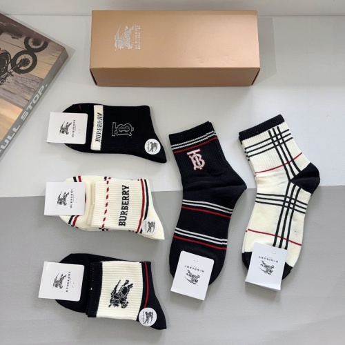 Replica Burberry Socks #1261215 $25.00 USD for Wholesale